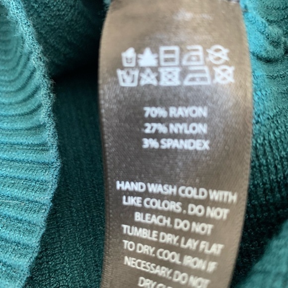 House Of Harlow 1960 Teal Cropped Top M - Picture 5 of 5